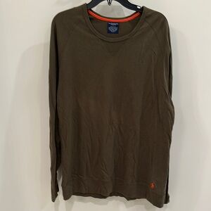 Brown Long Sleeve Crewneck Sweater